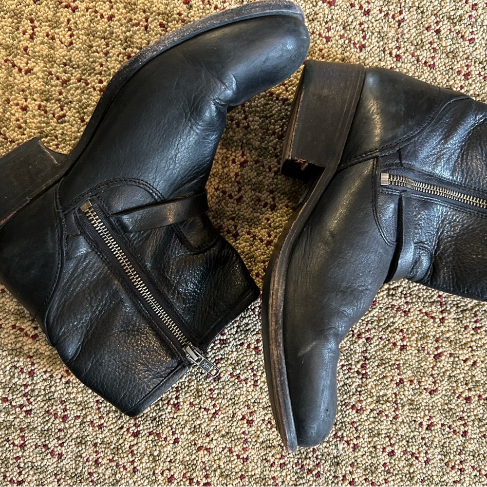 Frye Black Booties - image 3
